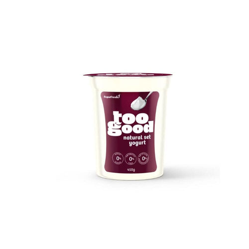 Too Good- Natural set yoghurt at zucchini